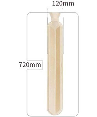 Long Hot Water Bottle with Soft Cover - 72 cm Hose for Neck Back & Legs | Fruit Basket Design - International Shipping - Buy Online on GoSupps.com