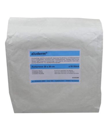 Aluderm compresses 20x20 cm 50 st