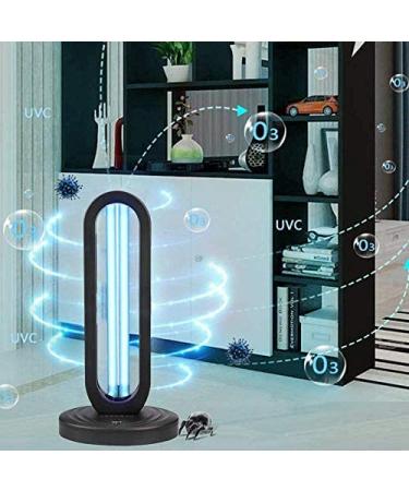 UVILIZER Tower - Portable UV Light Sanitizer Lamp w/ Remote Control | 38W UVC Disinfection Bulb | Kills Germs, Bacteria, Virus | For Home, Baby Room, Office | USA - Buy Online on GoSupps.com
