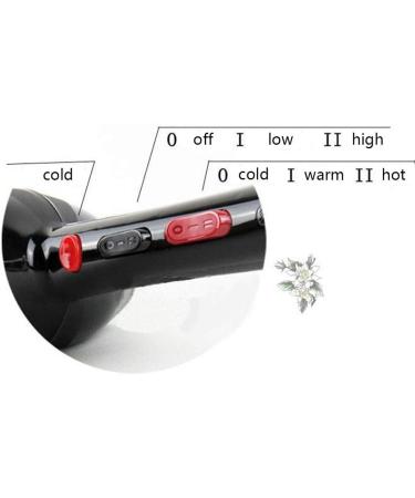 Hair Dryer Professional Ionic Hairdryer 2100W Salon Fast Blow Dryers 3 Heat 2 Speed Settings Low Noise Powerful AC Motor Fast Drying with Nozzle 3.0m Long Cable for Home and Salon Men and Women Small - Buy Online on GoSupps.com