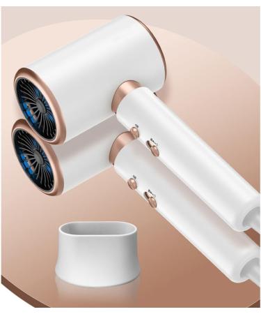 Srutueo US Plug Hair Dryer Strong Powered Hot Cold Wind Hair Dryer 1500W 5-Step Hair Dryer Easy to Use - Buy Online on GoSupps.com