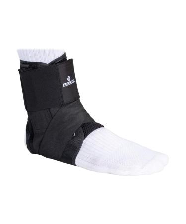 BREG '97064 Brace Orthopedic Large Size 11.5-13 Male Size 10.5-12 Female Ballistic Nylon Ankle Lace-Up Bilateral Figure 8 Strapping