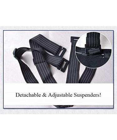 Buy Lumbar Back Support Belt | Adjustable Pain Relief Corset for Men & Women | Posture Corrector with Suspenders - Heavy Duty Support Brace (Black M - Buy Online on GoSupps.com