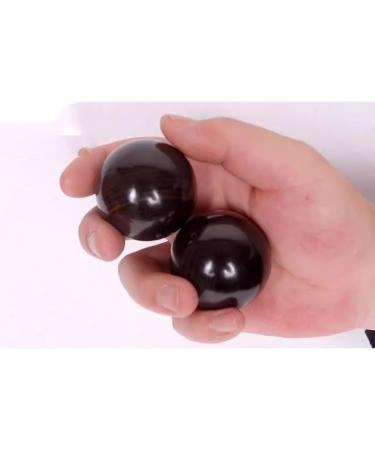 Unbit Stress Ball Stretcher - Magnetic Baoding Balls for Health and Exercise 50mm Rosewood - International Shipping Available - Buy Online on GoSupps.com