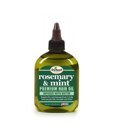 Difeel Rosemary & Mint Hair Oil with Biotin 7.1 oz (Pack of 2) for Growth - Natural Mint & Rosemary Formula, 7.10 fl oz - Buy Online on GoSupps.com