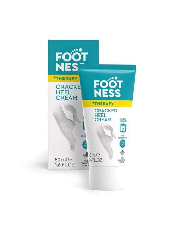 FOOTNESS Cream for cracked heels with 25% urea. Restores dry and cracked heels in just 7 days (50 ml)