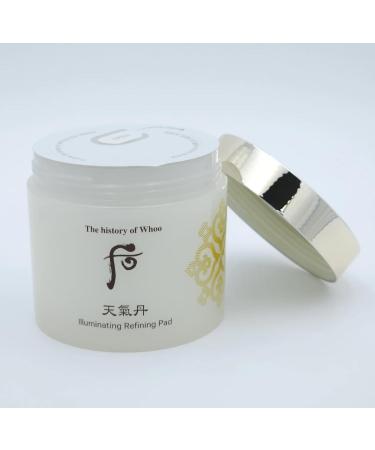 Korea Skincare Cheongidan Illuminating Refining Pad 60ea - Soothing Gold Toner for Smooth Skin | Buy Internationally - Buy Online on GoSupps.com