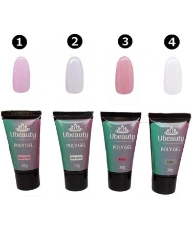 Acrylique Gel Ubeauty Sakura Pink Polygel Pink 30 ml Polygel - Buy Online on GoSupps.com