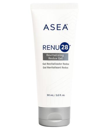 ASEA - RENU28 Redox Gel - Clean Beauty Skincare with Redox Molecules - Improves Elasticity, Smooths Fine Lines, Enhances Tone & Texture - 90 ml 3.0 Fl Oz (Pack of 1)