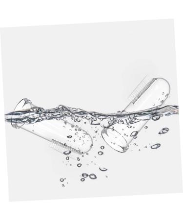 Fomiyes 10 Sets Fingerbrush for Babies - Fingerling Mouth Cleaning & Massage Device - Portable Baby Toothbrush - Ideal Travel Set - 1 Transparent Pack - Buy Online on GoSupps.com