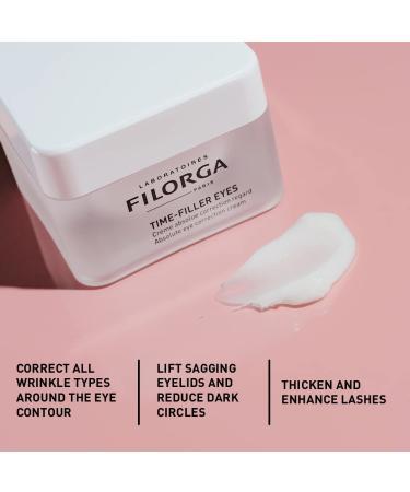 Filorga Time-Filler Eyes: Anti-Aging Eye Cream with Hyaluronic Acid - Minimize Wrinkles, Dark Circles, Lift Eyelids, and Enhance Lashes - Buy Online on GoSupps.com