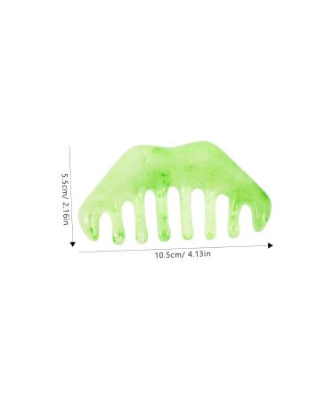 Beaupretty 3-Stage Scalp Massage Comb - 8 Teeth Gua Sha Hair Care Tool for Deep Scalp Relaxation & Wide Tooth Detangling - Buy Online on GoSupps.com