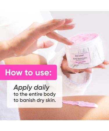 Ame Pure Body Butter - 200ml Body Cream - Body Lotion For Dry Skin - Body Butter For Women - More Than Body Moisturiser It's The Body Lotion Women Adore - Indulge in Pure Elegance! Sweet Pomegranate - Buy Online on GoSupps.com
