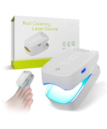 Nail Fungus Cleaning Device Nail Mushroom Treatment Onychomycosis Cure Portable Onychomycosis Care Instrument USB Rechargeable for Home Use Painless Cure Fungus Onychomycosis