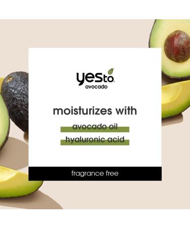 Yes To Avocado Fragrance Free Daily Eye Cream - Nourishing Hydrating Treatment with Hyaluronic Acid & Omega 3 Natural & Cruelty Free - 0.5 Fl Oz - Buy Online on GoSupps.com
