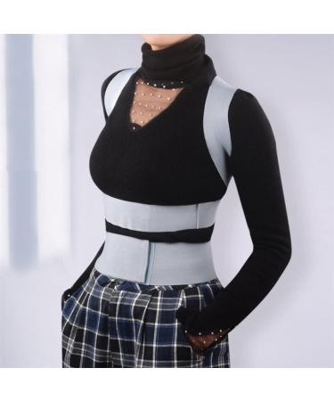 YMGSCC Anti-kyphosis Correction Belt Back Good Hidden Formation Chest Braces Male Female Corrector(L) Large As Shown - Buy Online on GoSupps.com