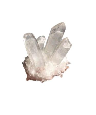 Gemstone Decoration Natural White Clear Cluster Quartz HealthStone Raw Point Specimen Home Decor Raw Stone ningxiao