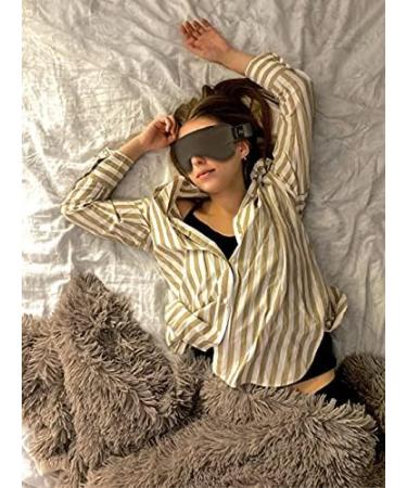 Mana Zone Weighted Lavender Eye Pillow for Deep Sleep and Stress Relief - Buy Online on GoSupps.com
