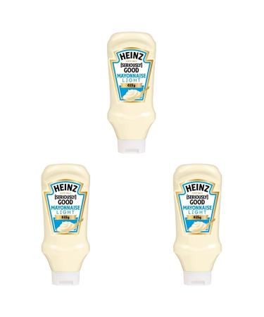 Heinz Seriously Good Light Mayonnaise 800ml (Pack of 3)