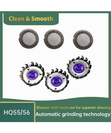 3 Set Replacement Shaver Head Blades for Norelco 4604X 4602X 4601X 4401LC & More | Easy Install Grooming Blades for Men's Electric Shavers - Buy Online on GoSupps.com