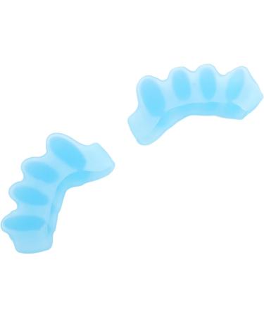 Changor Toe Separator Spacers - Easy to Use Flexible Toe Corrector for Men & Women - Wear-Resistant Blue Edition - Buy Online on GoSupps.com