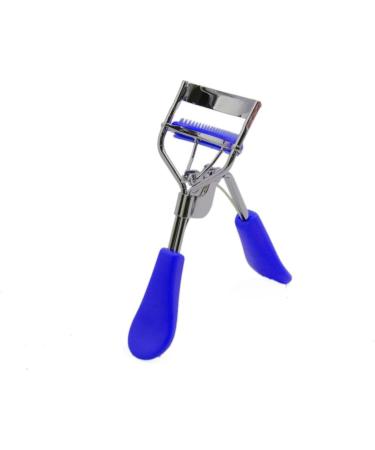 Dark Blue Handle Women Eye Curling Eyelash Curler Comb Clip Beauty Makeup Tool Eyelash Curler Multiple Colors - Buy Online on GoSupps.com