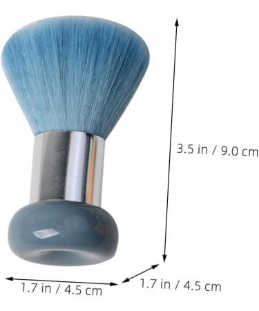 Beaupretty Nail Cleaning Brush Nail Brush Nail Supplies Nail with Handle Powder Brush Nail Scrubber Nail Duster Manicure Brush for Nails Cleaning Aluminum Tube Soft Brush Soft Fur - Buy Online on GoSupps.com