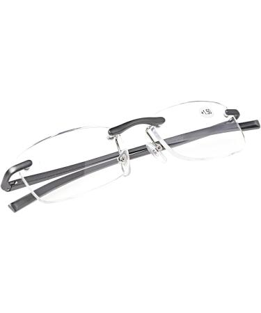 Buy Kcibyvx Aluminum Reading Glasses for Men & Women | Harz Lens Multiple Diopters (1.00-4.00) | International Shipping - Buy Online on GoSupps.com