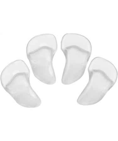 Mobestech Clear Jel High Heel Pads - 6 Pairs Gel Insoles Metatarsal Support & Comfortable Foot Cushions for High Heels - Buy Online on GoSupps.com