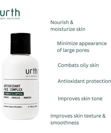Urth Skin Solutions for Men - Antioxidant Face Complex 4oz | Premium Skincare for Healthy Skin | International Shipping - Buy Online on GoSupps.com