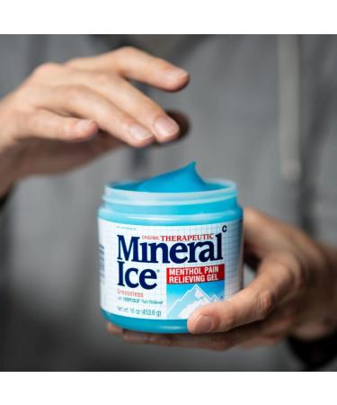 Mineral Ice Pain Relieving Gel - 8 oz Pack of 4 - Buy Online on GoSupps.com