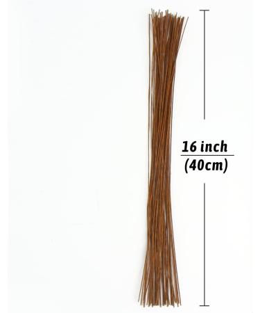 DECORA 18 Gauge Brown Floral Wire - 16 inch - 50 Pack - for Artificial Flower Making - Buy Online on GoSupps.com
