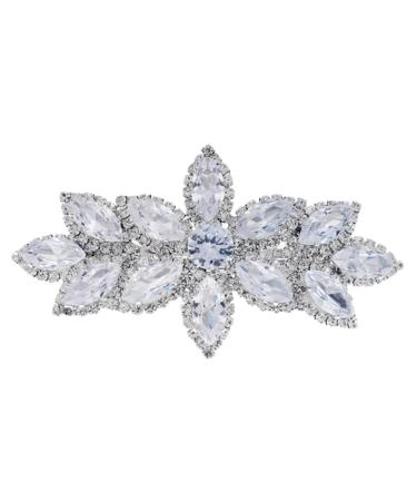 NUSITOU Rhinestone Hair Clip Diamonds Hair Accessories Crystal Hair Barrette Wedding Hair Clip Hair Rhinestones Hair Accessories for Women Rhinestones Hair Accessories Crystal Hair Clip