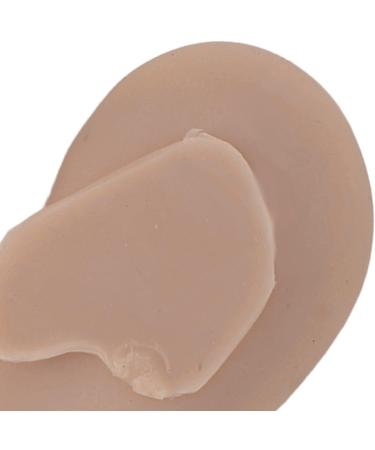 Silicone Ear Model Reusable Practice Experience Artificial Ear Model Easy to Wear for Ear Piercing (Dark Skin Color) - Buy Online on GoSupps.com