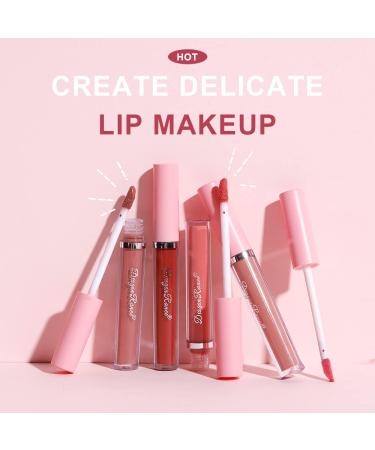 Rose Red Lip Liner Pencil and Lipstick Set - Long Lasting Waterproof Formula for High Pigmented, Velvety Matte Lips - Natural, Non-Fade Makeup Gift Kit - Buy Online on GoSupps.com
