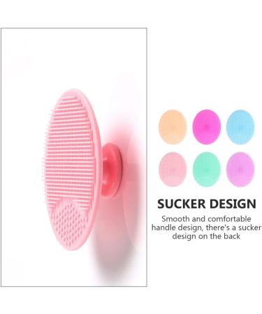 Minkissy 6PCS Baby Bath Brush Set - Silicone Exfoliator Scrubbers for Dry Skin & Cradle Cap - Buy Online on GoSupps.com