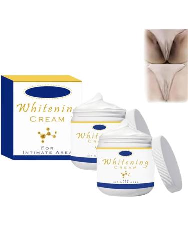 Pureintimate Lot de 2 cr mes claircissantes pour zone intime pour zone priv e Correcteur de taches brunes Int rieur de la cuisse et aisselles 2 pi ces.