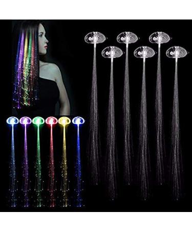 Shop Kapmore LED Hair Accessories - 18 Luminous Light-Up Hair Clips & Barrettes for Christmas Fun! - Buy Online on GoSupps.com