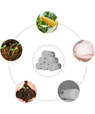 Biodegradable Trash Bag Dustbin Bin Liners Fully Biodegradable Garbage Bag Degradable Corn Starch for Kitchen Bedroom Office Garbage Bag - Buy Online on GoSupps.com