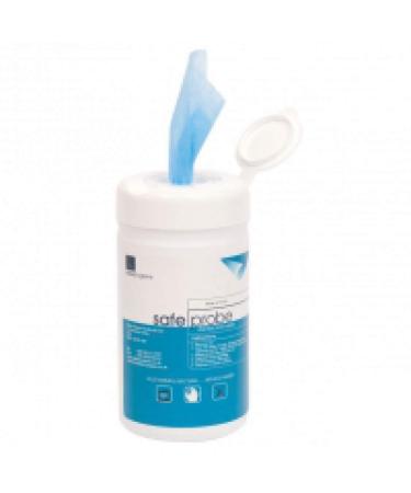 Genware Safe Probe Wipes - Tub of 200 | Anti-Bacterial Wipes Disinfectant Wipes Cleaning Wipes For Temperature Probes White - Buy Online on GoSupps.com