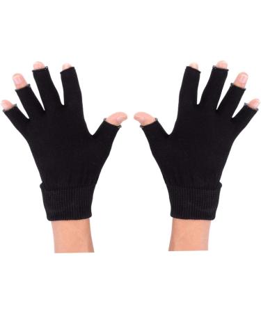 minkissy Moisturizing Hand Gloves 3 Pairs Moisturizing Gloves Black Gloves Gel Gloves Spa Glove Hydrating Glove Mositurizing Fingerless Glove Mositurizing Glove Whitening Apparel - Buy Online on GoSupps.com