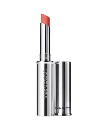 MAC Cosmetics Locked Kiss 24-Hour Lipstick - Mull It Over & Over (Peachy Nude) - .06 oz / 1.8 g