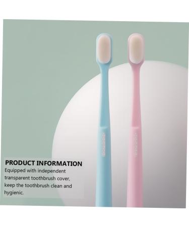 Minkissy Soft Toothbrush Set for Pregnant Women - 4 Microhaar Oral Care Tools for Postpartum Mouth Cleaning - Buy Online on GoSupps.com