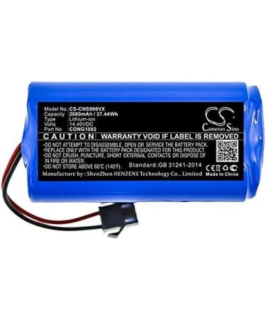 2600mAh 14.4V Battery Replacement for Solac Lucid i10 AA3402 - High Capacity Long-Lasting Power for International Shipping - Buy Online on GoSupps.com