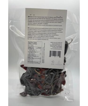 AKNA Dried Chipotle Morita Chili Peppers Authentic Whole Mexican Chili Peppers 170g Vacuum Pack - Buy Online on GoSupps.com