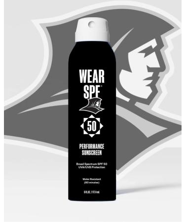 Providence Friars Wear SPF Performance Sport Sunscreen Spray 6 Fl oz. 3-pack - Buy Online on GoSupps.com