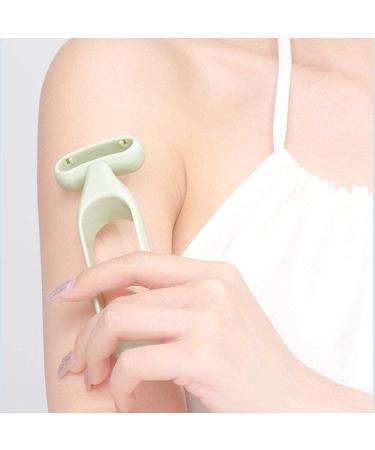 Haowul Women s Manual Razor for Armpit & Bikini Hair Removal - Green Cosmetic Tool for Smooth Legs - Buy Online on GoSupps.com
