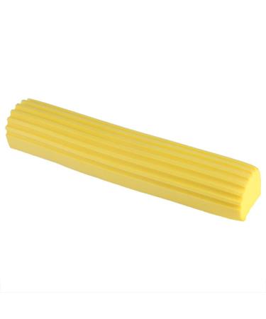 Absorbent Foldable PVA Sponge Foam Mop Head Refill Replacement for Home Kitchen Floor Cleaning (Yellow)