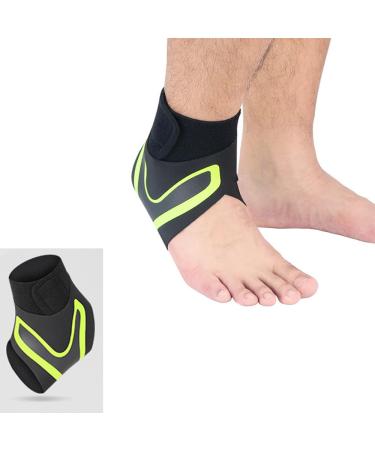Coogime Plantar Fasciitis Foot Wraps - Flexible Ankle Brace & Bandage for Football | Breathable Support (M - EU 39-41 Green) - Buy Online on GoSupps.com