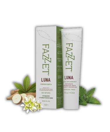 4.3oz Luna Toothpaste for Sensitive Teeth - Anti-Cavity and Anti-Hypersensitivity Toothpaste for Daily Protection - Fresh Spearmint Flavor